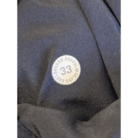 LULULEMON City Sleek 7/8 Slim-Fit 5 Pocket Pant Women 33 High Rise Navy Commute - Picture 9 of 13